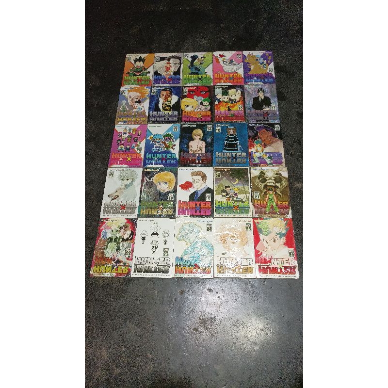 Komik Hunter X Hunter Vol 1-36 Minus Vol 5, 33, 34 BY Yoshihiro Togashi