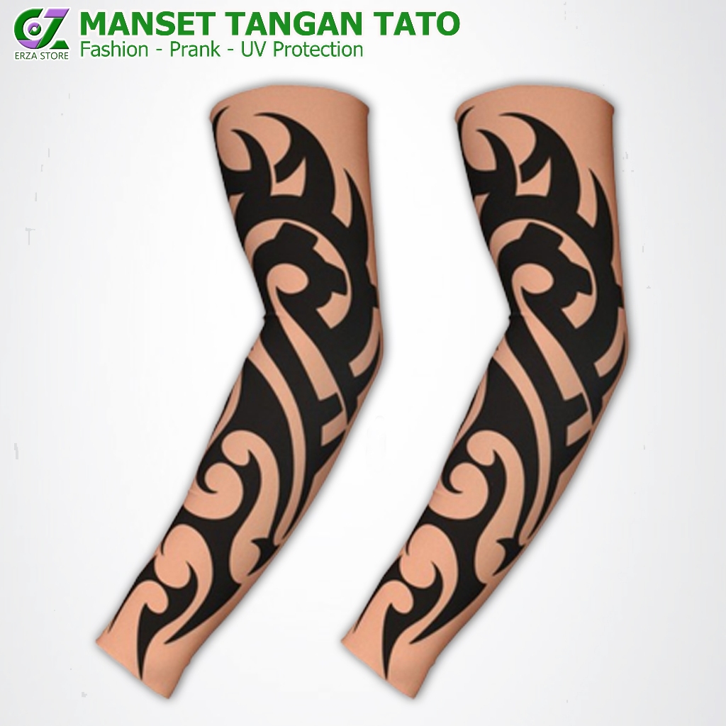 Manset Tangan Tato Arm Sleeve Tatto Deker Tangan Panjang