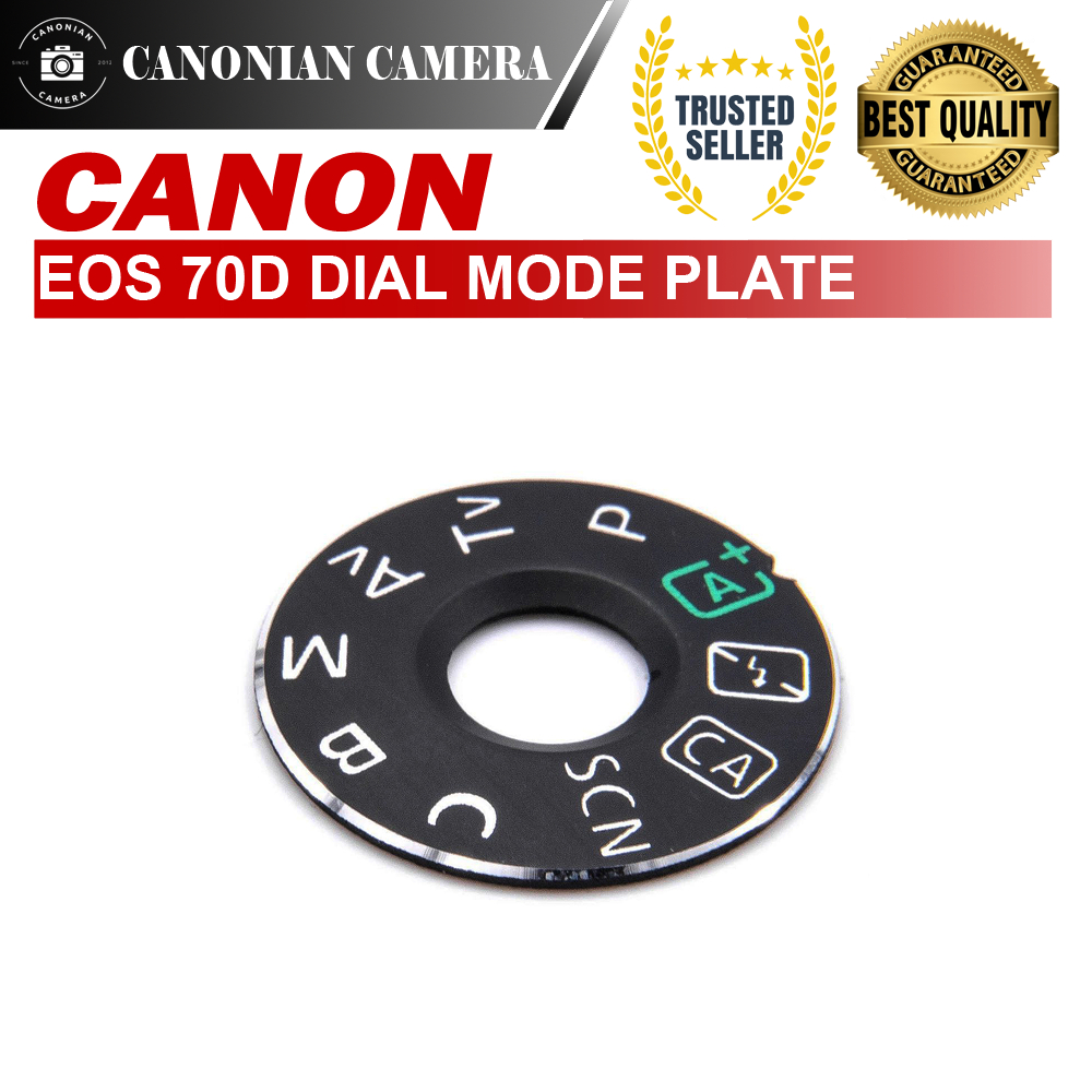 Dial Mode Plate Canon 70D NEW