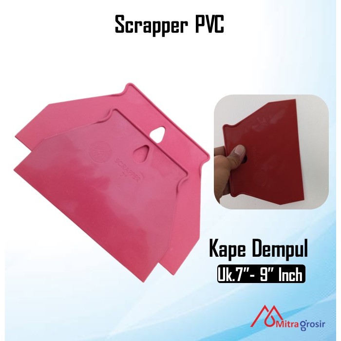 KAPI PLASTIK PVC/KAPI PLAMIR PVC SIZE 7" DAN 9"/KAPI DEMPUL PVC PLASTIK
