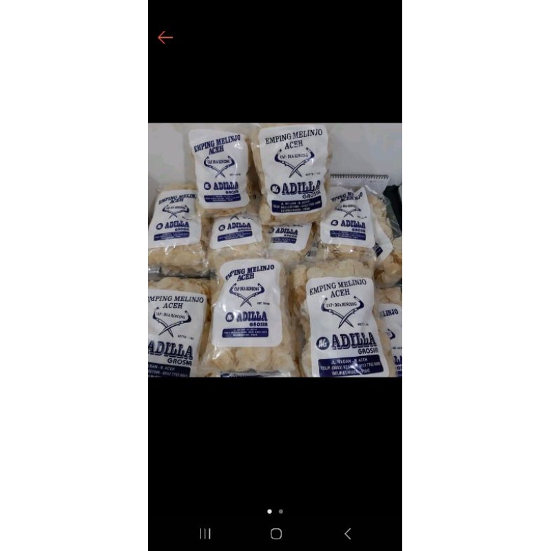 Emping Melinjo Aceh Dua Rencong