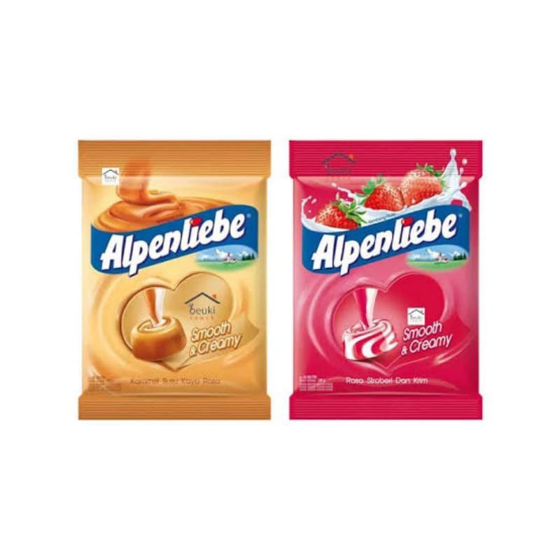 

Alpenliebe Permen Smooth 125g