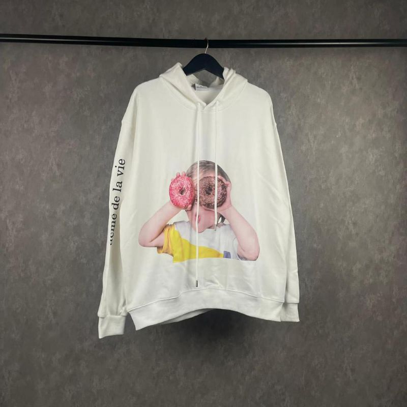 ADLV WHITE HOODIE