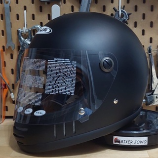 HELM Zeus ZS816E MATT BLACK Retro Classic Cakil Z816E Helm Zeus Cakil