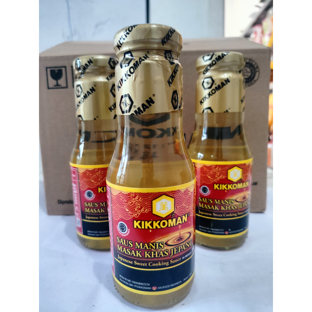 

KIKKOMAN Saus Manis Khas Jepang 300gr