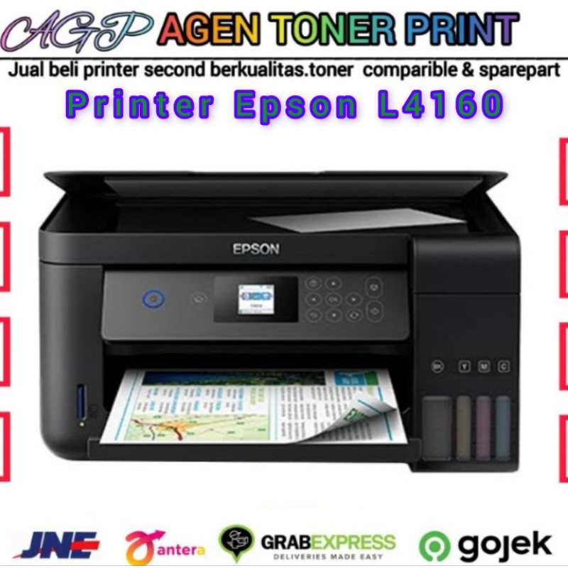Printer Epson L4160 Printer Scan Copy Wifi Duplex Secend