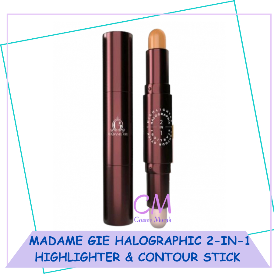 CM | Madame Gie Halographic 2-in-1 Highlighter & Contour Stick | Highliter & Contour Stick