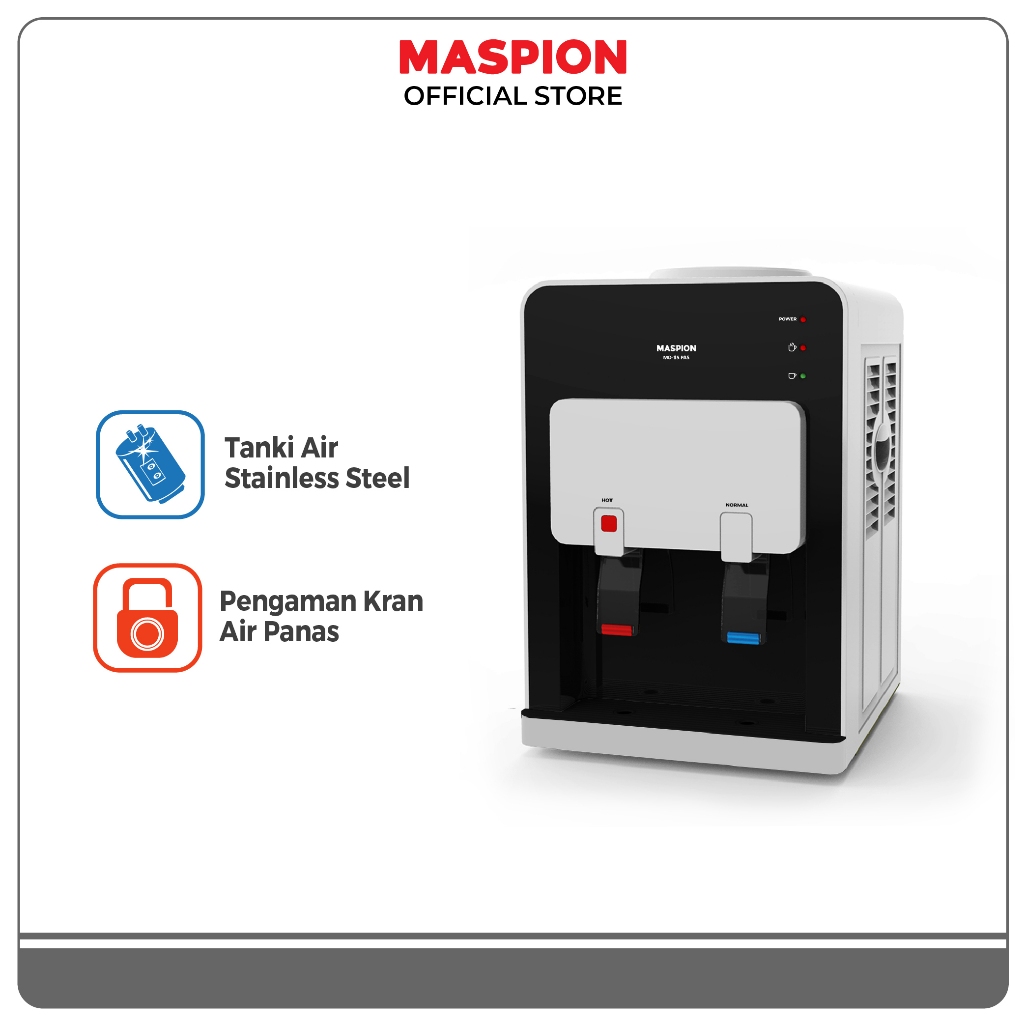 Maspion Dispenser Portable Hot and Normal MD-10 PAS