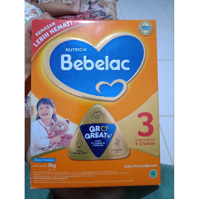 Bebelac 3 vanilla-3000gr/3kg