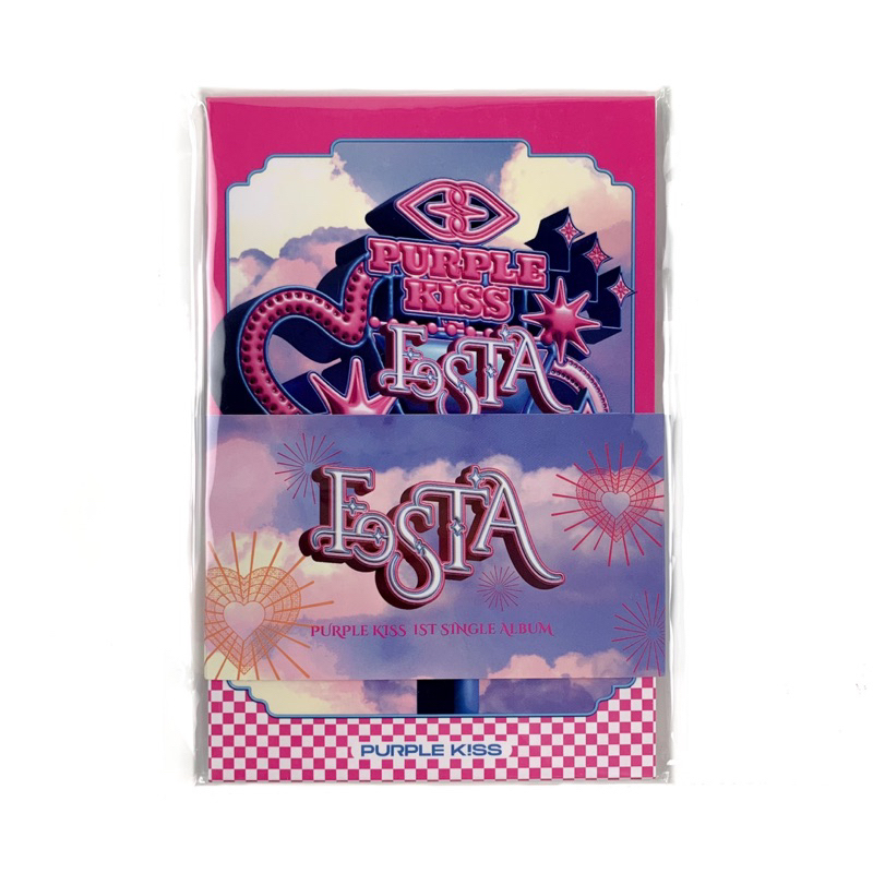 PURPLE KISS 1st Single Album - FESTA (Poca Ver.)