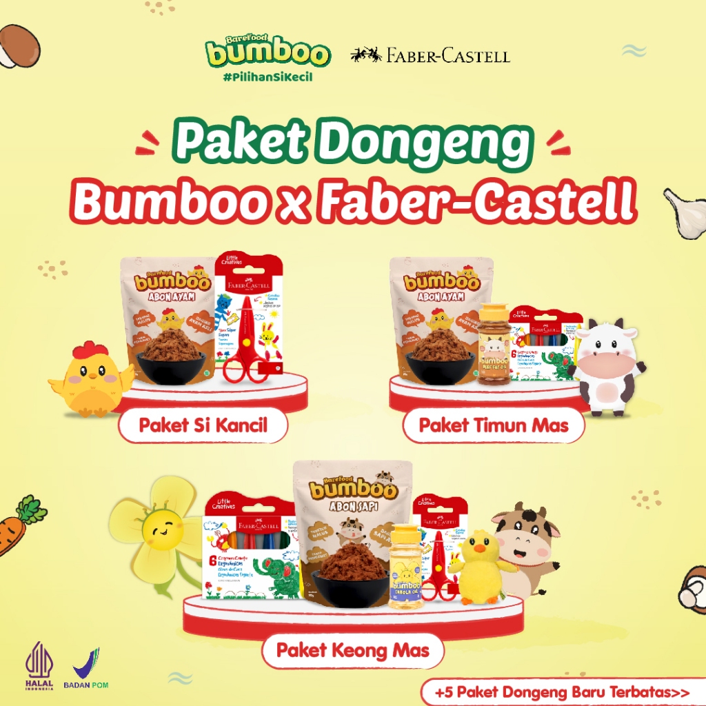 

Paket Dongeng Bumboo X Faber Castell 2