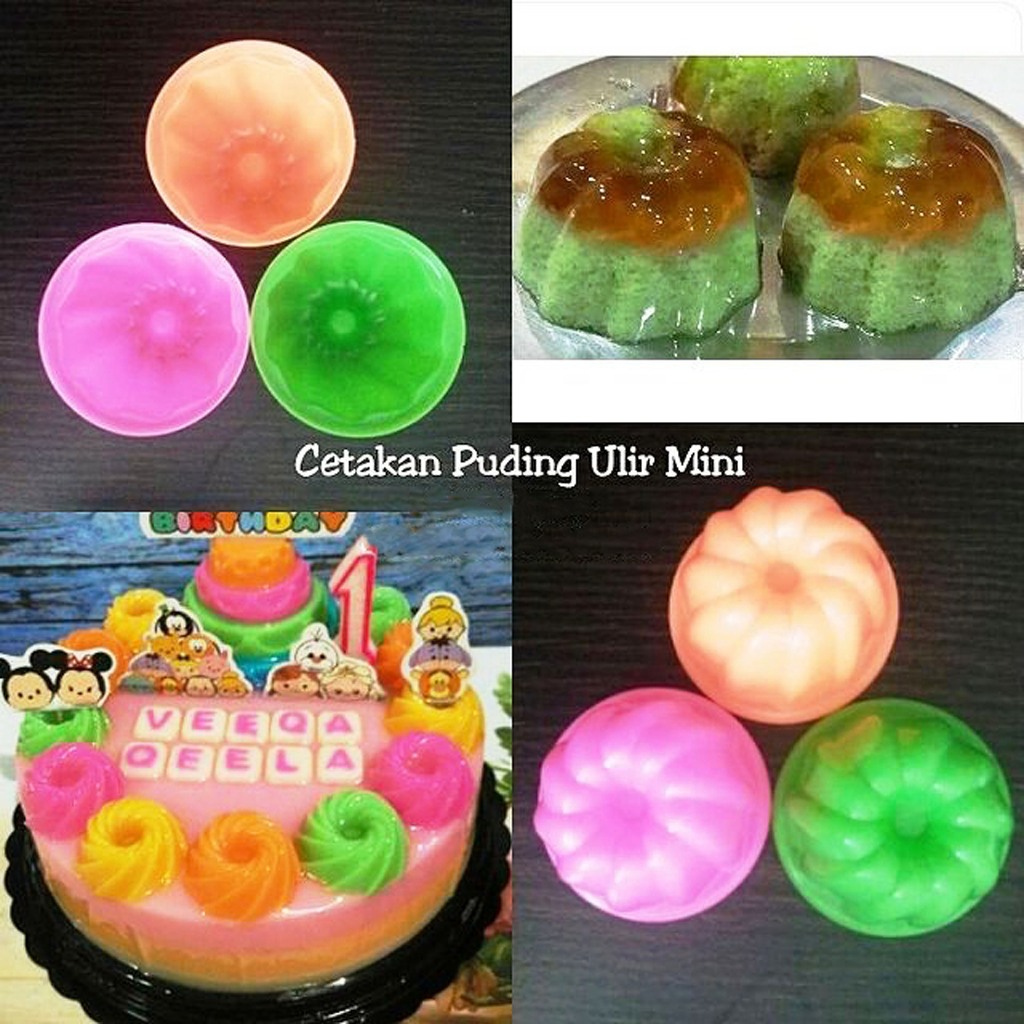 CETAKAN TALAM ULIR / CETAKAN TALAM GELOMBANG / CETAKAN KUE TALAM / CETAKAN KUE MANGKOK
