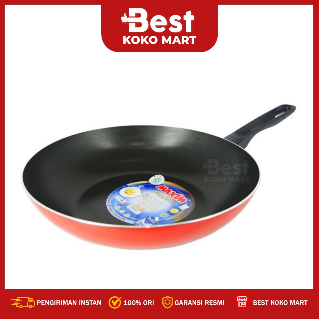 Maxim Valentino Stir Fry Teflon 28 cm