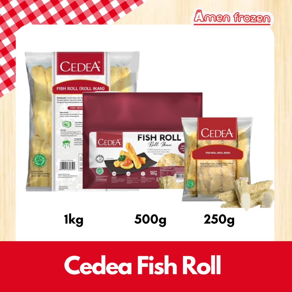 

Cedea Fish Roll 250g, 500g & 1kg