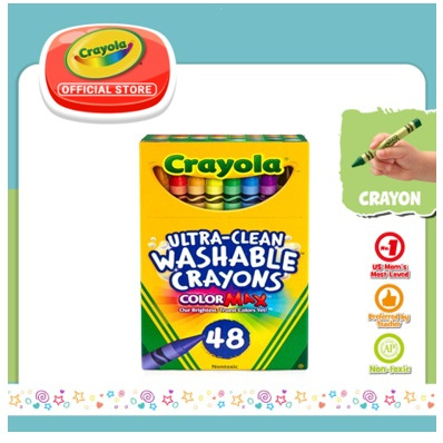 

CRAYOLA 48ct Colors Ultra Clean Washable Crayons