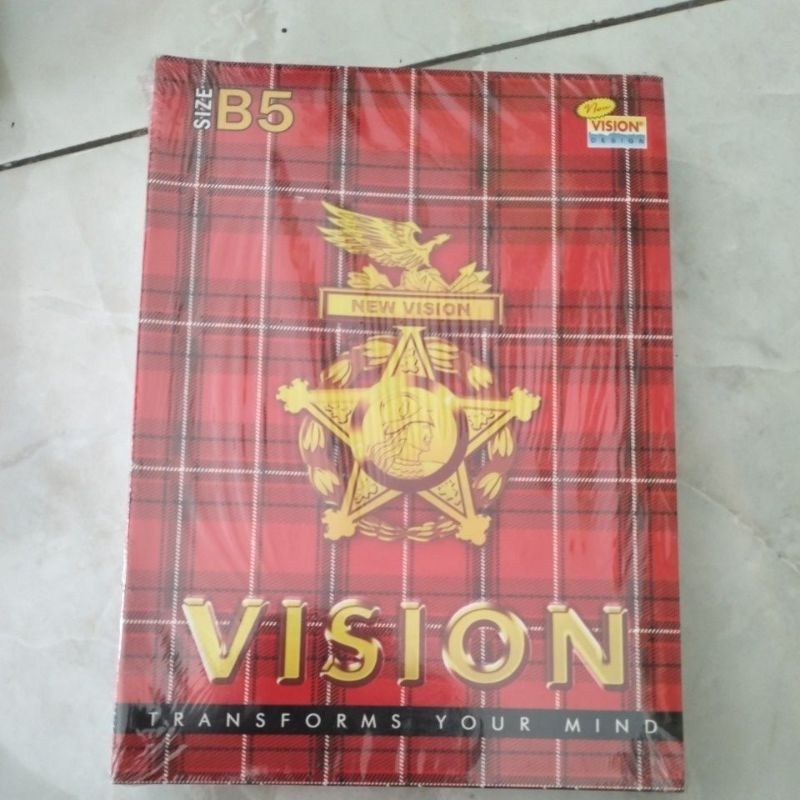 

BUKU TULIS VISION isi 36 lembar