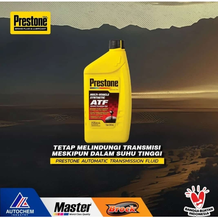 PRESTONE Oli Matic Toyota Avanza agya Rush yaris vios fortuner innova camry Matik ATF MV Synthetic