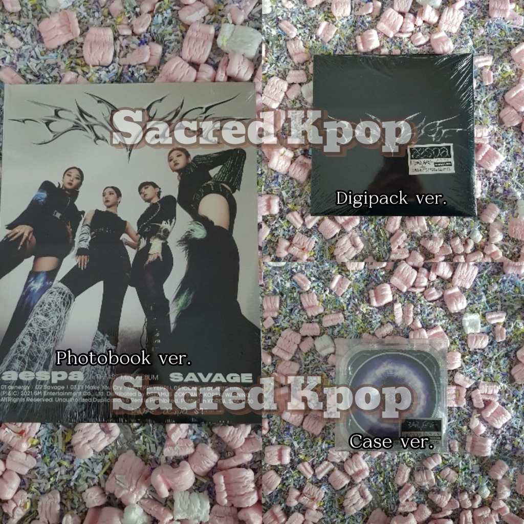 AESPA Savage [1st Mini Album] Official Album SEALED