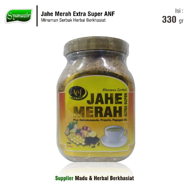 

Jahe Merah Herbal An-Naafi' 330 gr