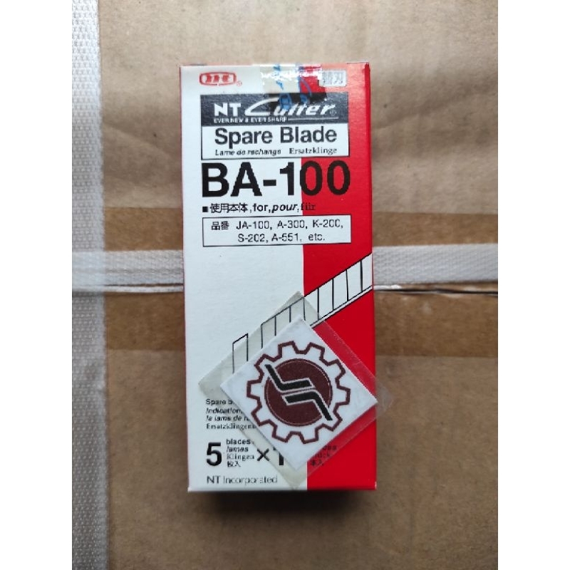 

Isi Cutter NT Cutter BA-100