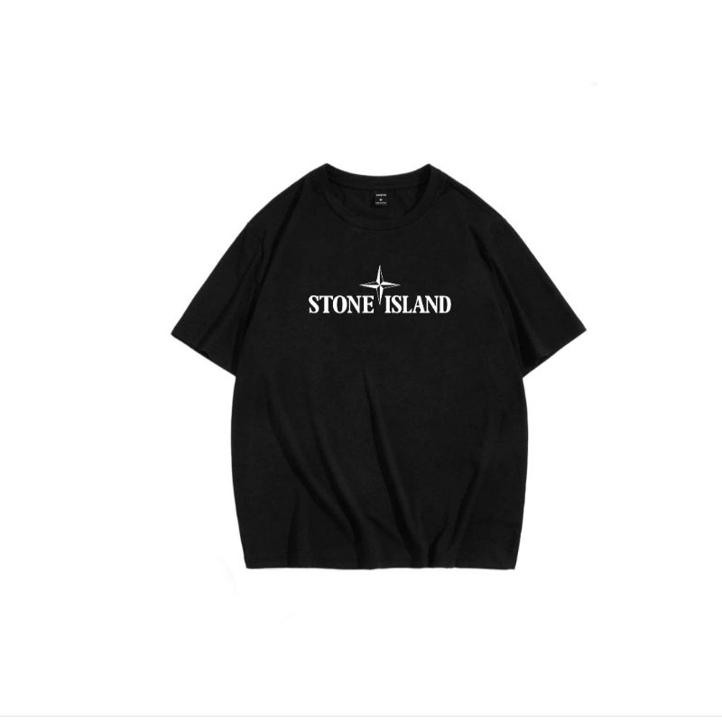 Baju Kaos Premium STONE ISLAND Hypebeast Aesthetic Vintage Tshirt Unisex