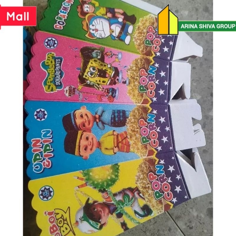 

300 LEMBAR KERTAS POPCORN 12 × 6 BAHAN DUPLEK POPCORN BERKUALITAS | KARDUS KEMASAN POPCORN UKURAN 12 × 6 PRODUK TERBARU | DUS POPCORN 12 × 6 MURAH | TOKO POPCORN OFFICIAL | SHIVACORP 156