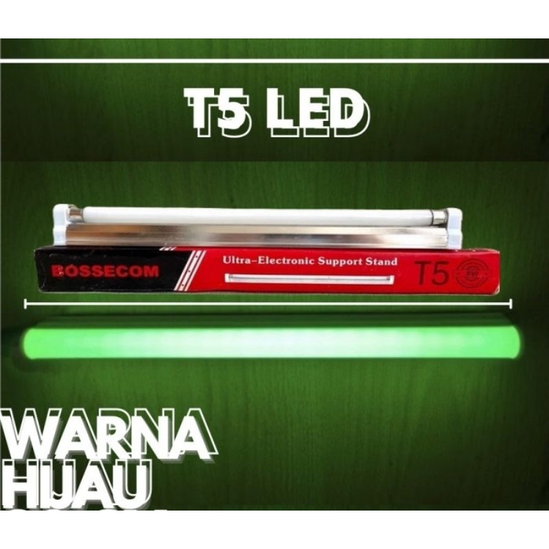 T5 1SET 21W HIJAU BOSSECOM