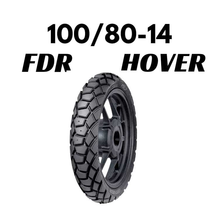 Ban Motor Ring 14 [ 100/80 ] HOVER Ban FDR 100/80-14 Tubeless