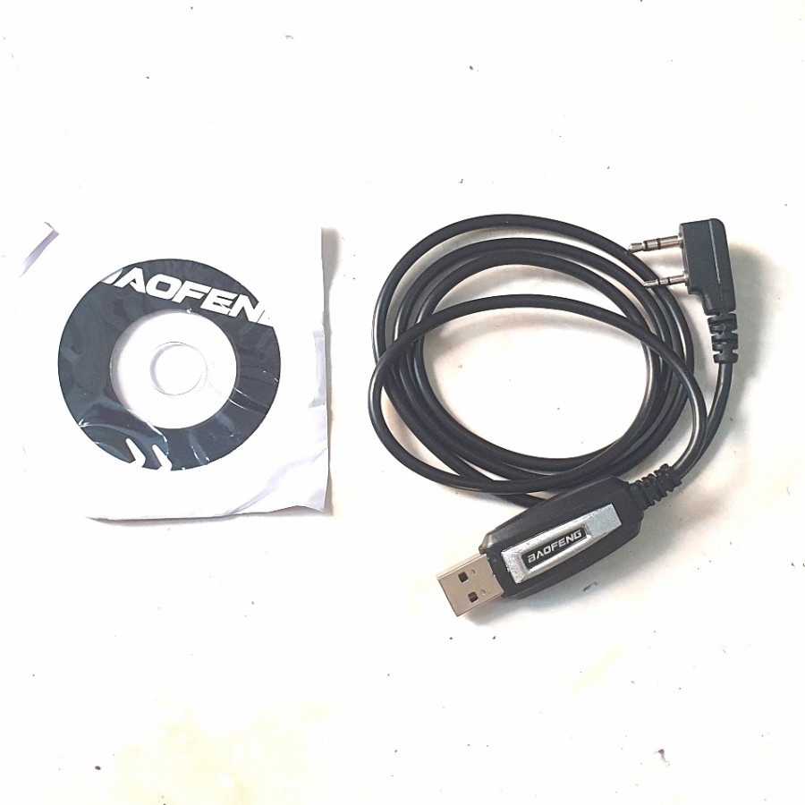 KABEL DATA BAOFENG + SOFWARE BAOFENG ORIGINAL