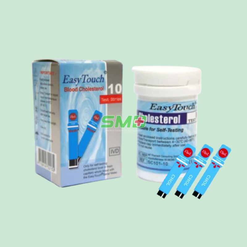 Easy Touch Blood Cholesterol Test Strip | Strip Tes Kolesterol Easy Touch