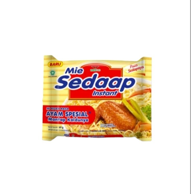

Mie Sedaap Instan Kuah Ayam Spesial 69g