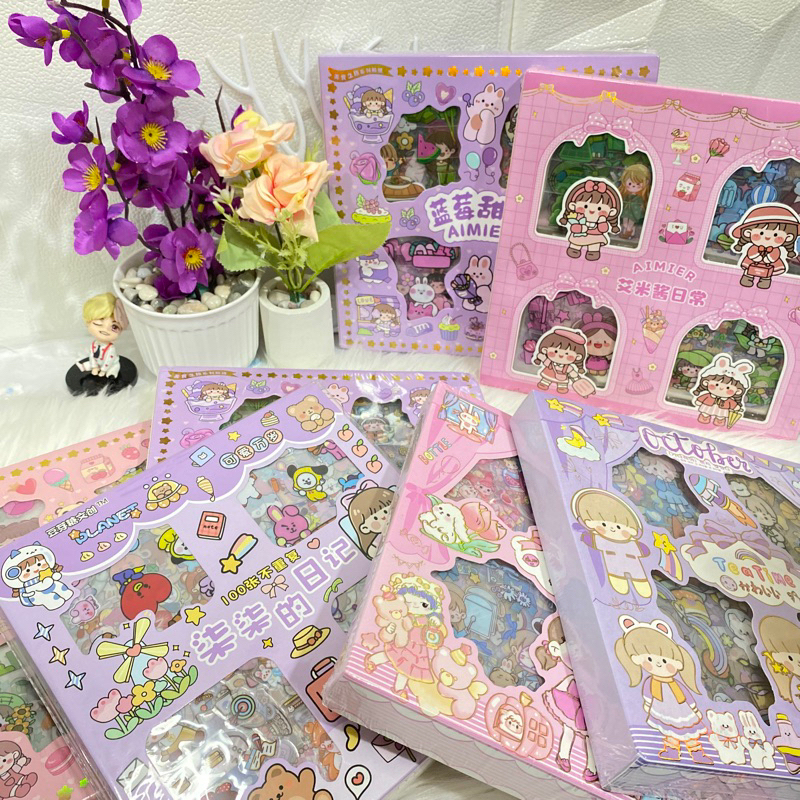 

Sticker Viral Momo Korea 2D Waterproof - 100 Lembar Stiker Momojan Multifungsi Diy Tahan Air Box Besar | STICKER MOMO | BJM RUMAHSOFTCASE | RUMAHSOFTCASEBYNA