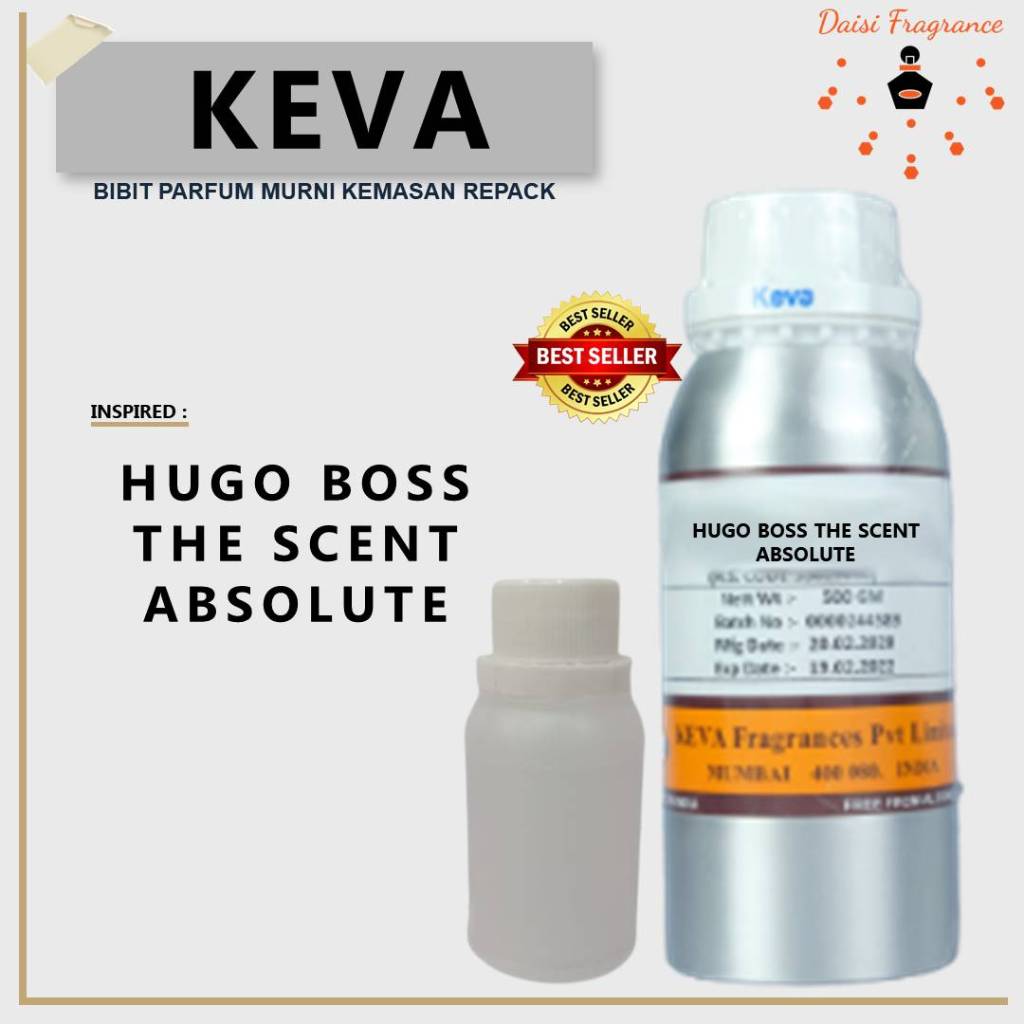 BIBIT PARFUM MURNI KEVA HUGO BOSS THE SCENT ABSOLUTE 100 ML | BEST SELLER | PARFUM UNISEX