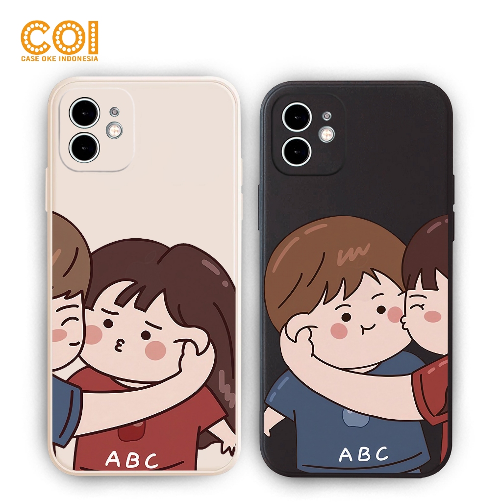 Case Infinix Smart 7 6 5 4 Hot 30i Hot30 Hot10 Hot11 Hot12i Hot9Play Hot10Play Couple Girl Boy ABC C