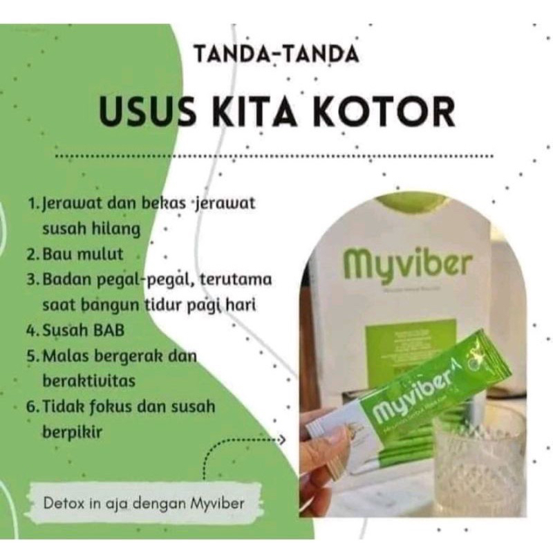 MY VIBER JUAL SATUAN ATAU 1 SACHET / MY VIBER DIET SEHAT ORIGINAL 100% MCI