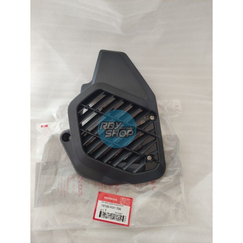 Cover Tutup Radiator New PCX 150 K97 Original Honda