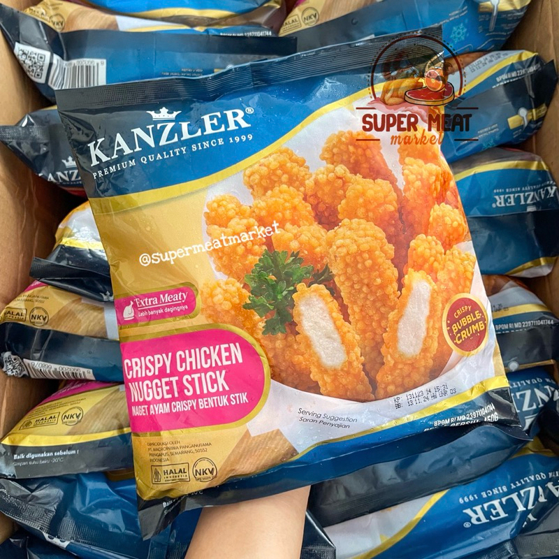 

Kanzler Crispy Chicken Nugget Stick 450gr