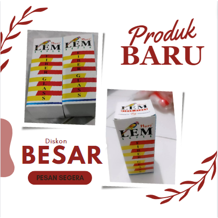 Lem Fiber glass Nuri super duper kuat tahan lama