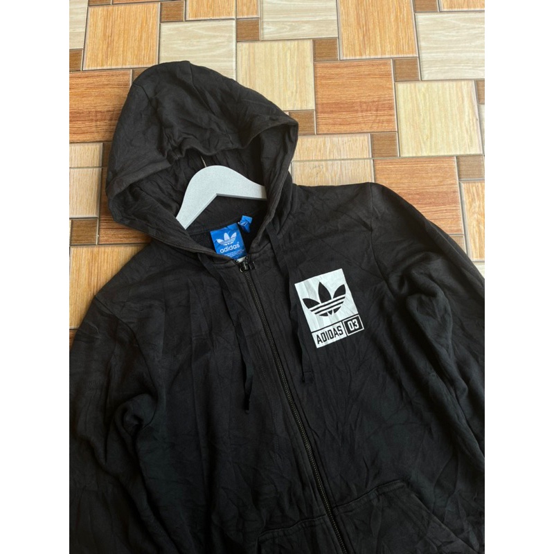 zip hoodie Adidas belas preloved