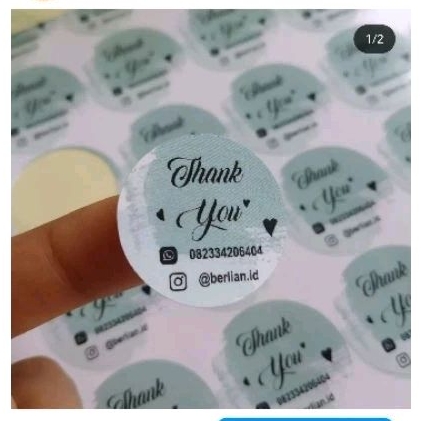 

STIKER LABEL 3X3CM CUTTING LINGKARAN