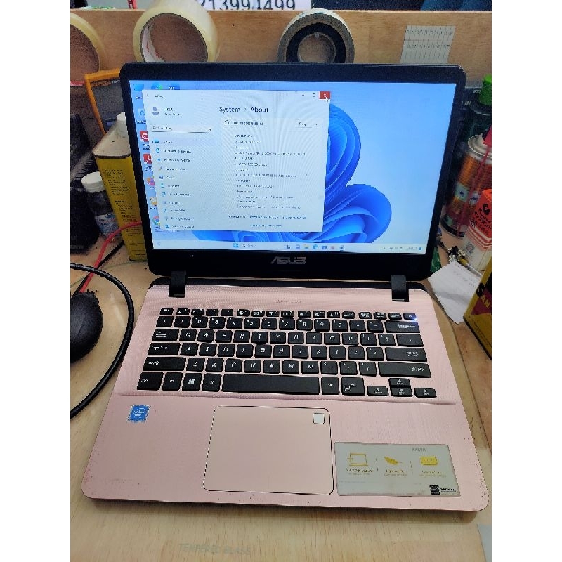 PROMO.LAPTOP ASUS N4000 RAM 8GB SSD 240GB MURAH