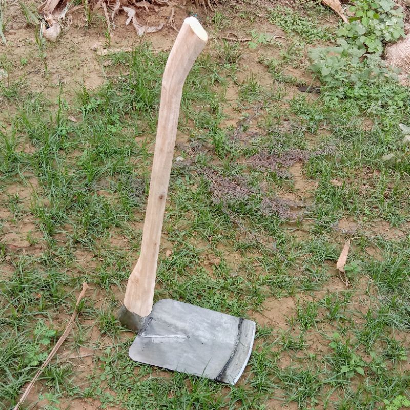 cangkul tanah anti lengket siap pakai-cangkul terek siap pakai-cangkul sawah anti lengket-cangkul si