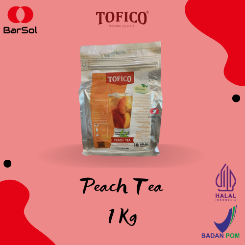 

Tofico Powder Peach Tea 1 Kg - Barsol Indonesia