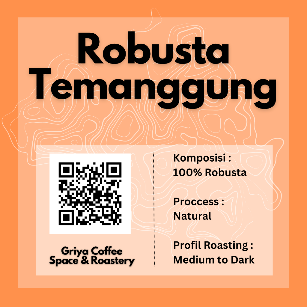 

Kopi Temanggung - Robusta Biji Beans 1Kg