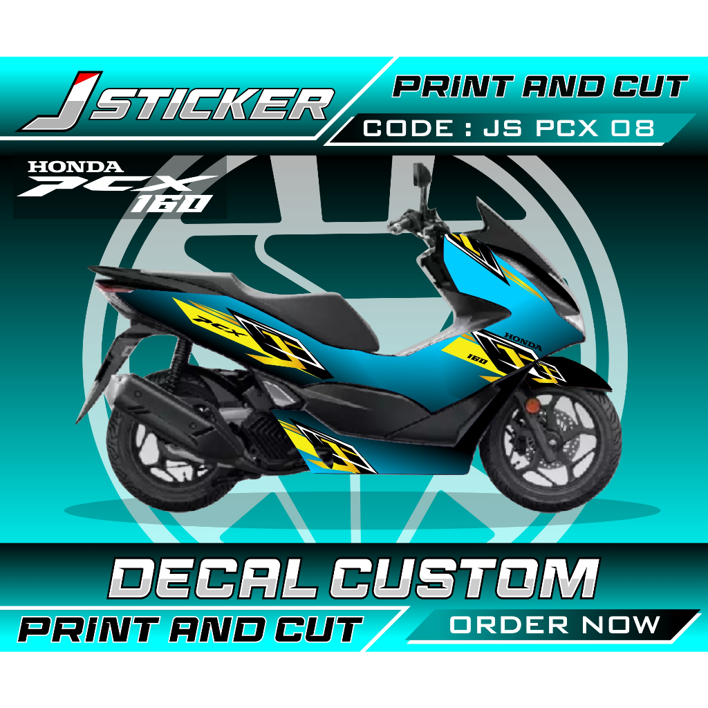 STICKER DECAL MOTOR PCX150/160 FULL BODY
