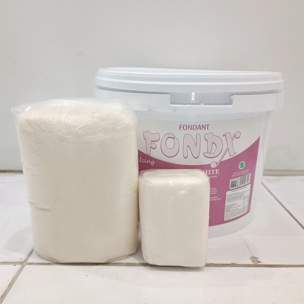 

FONDX FONDANT VIRGIN WHITE KILOAN REPACK 1KG