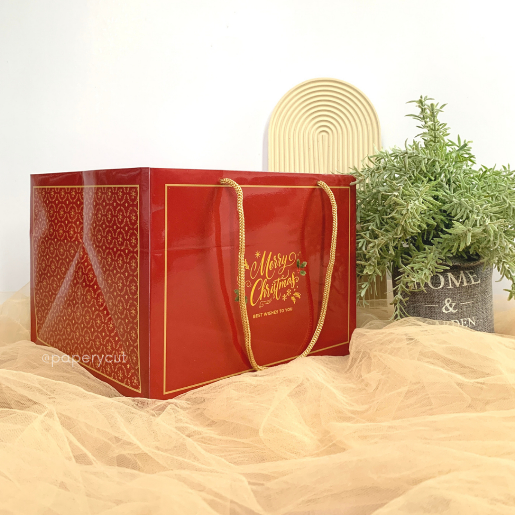 

Paperbag Natal / Christmas 23,5 x 23,5 x18cm