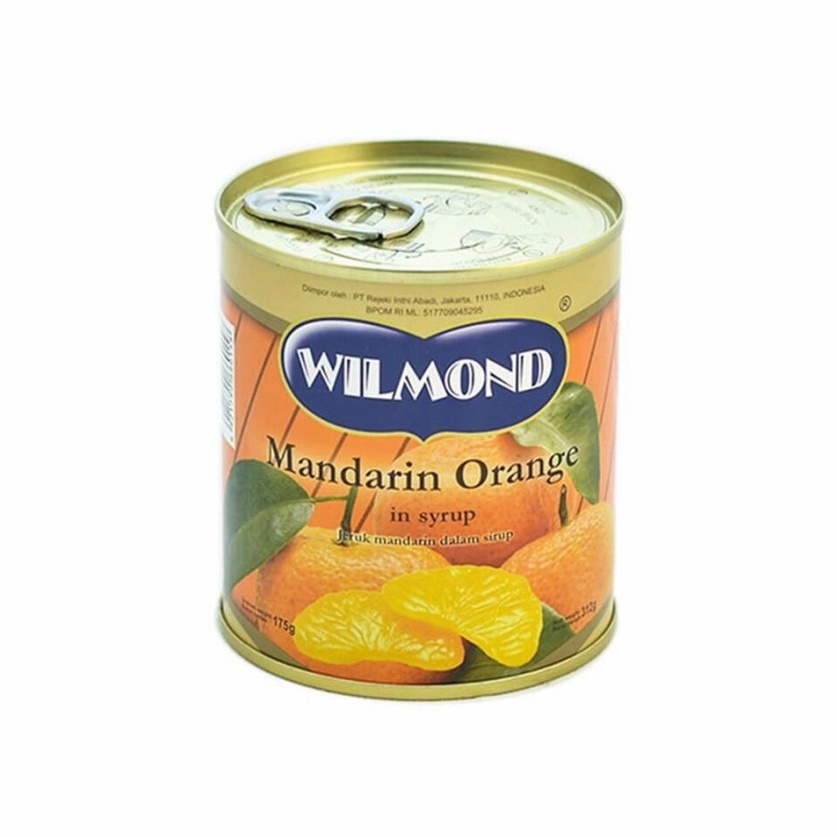 

Dijual Murah jeruk mandarin kaleng wilmond 312g/mandarin orange in syrup 312g Ready