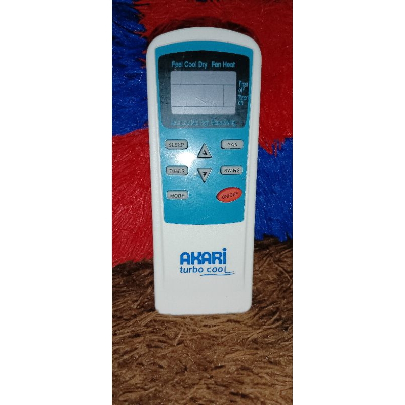REMOTE AC AKARI TURBO COOL