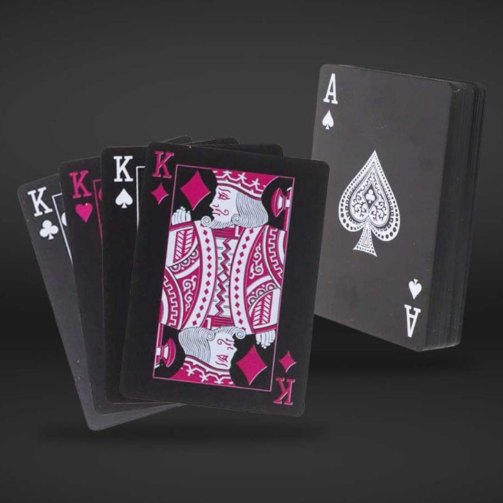 HPFZ5040 Stok terbaru  Kartu Remi Plastik Waterproof Anti Air Kekinian